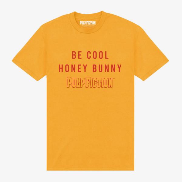 Queens Pulp Fiction - Pulp Fiction Honey Bunny Unisex T-Shirt Gold