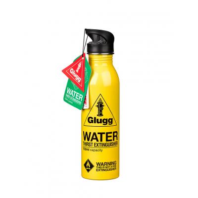 W & W Yellow Glugg Water Bottle Thirst Extinguisher MIC003