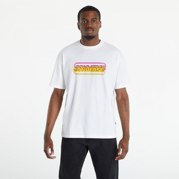 Converse Arcade Retro Graphic Tee White