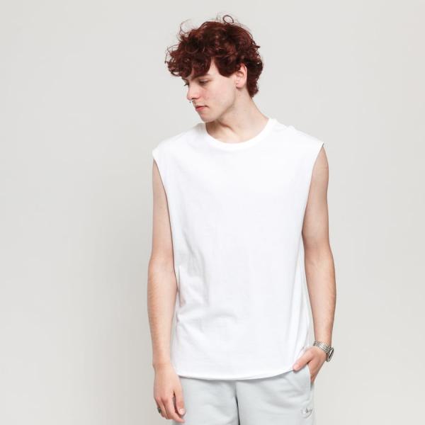 Tričko Urban Classics Open Edge Sleeveless Tee White S