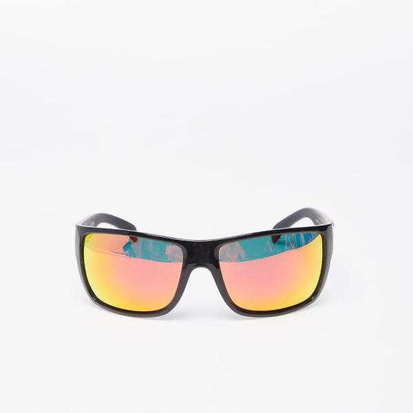 Sluneční brýle Horsefeathers Zenith Sunglasses Gloss Black/ Mirror Red Universal