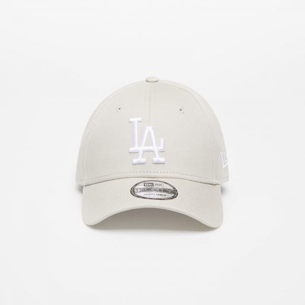 New Era Los Angels Dodgers League Essential 9FORTY Adjustable Cap Stone/ White