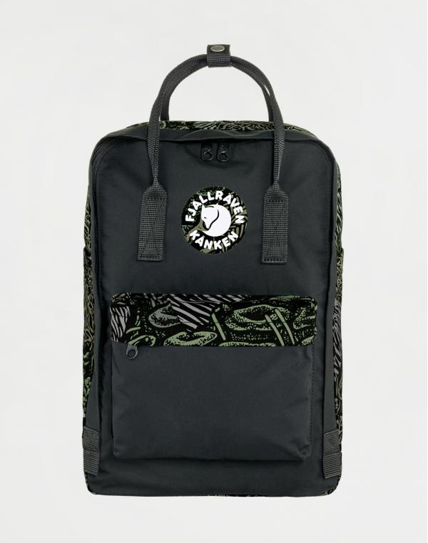 Batoh Fjällräven Kanken Art Plus 965 Darkwoods 16 l
