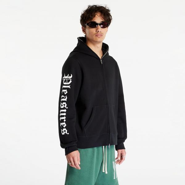 Mikina PLEASURES Meditation Zip Hoodie Black S
