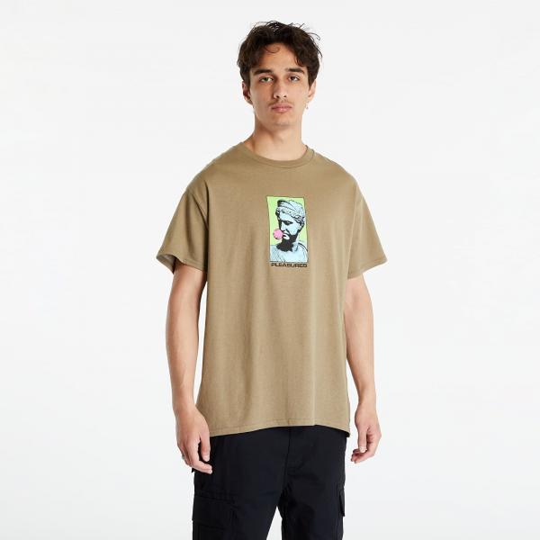 Tričko PLEASURES Blow T-Shirt Prairie Dust S