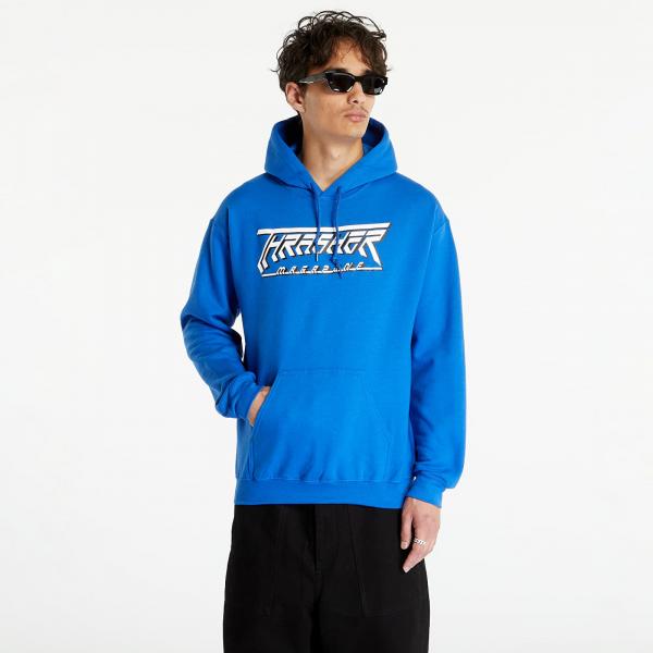 Thrasher Future Logo Hoody Blue