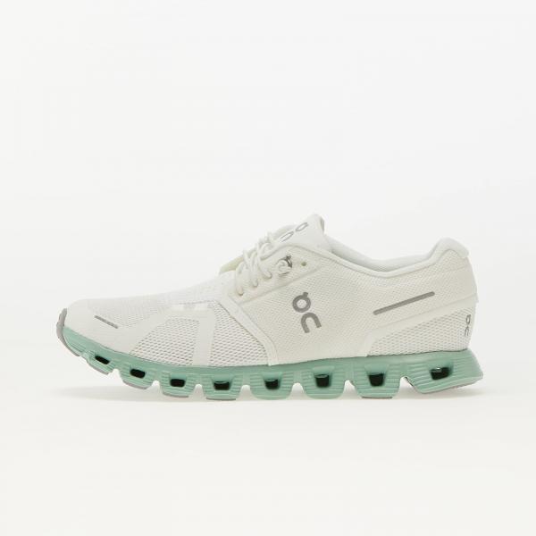 On W Cloud 5 Undyed-White/ Creek