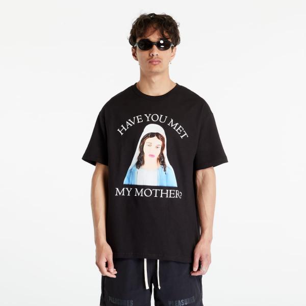 Tričko s krátkým rukávem PLEASURES Mother T-Shirt Black