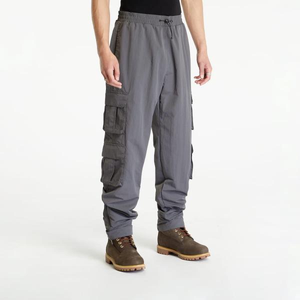 Kalhoty Karl Kani Rubber Signature Tapered Cargo Pants Anthracite XL