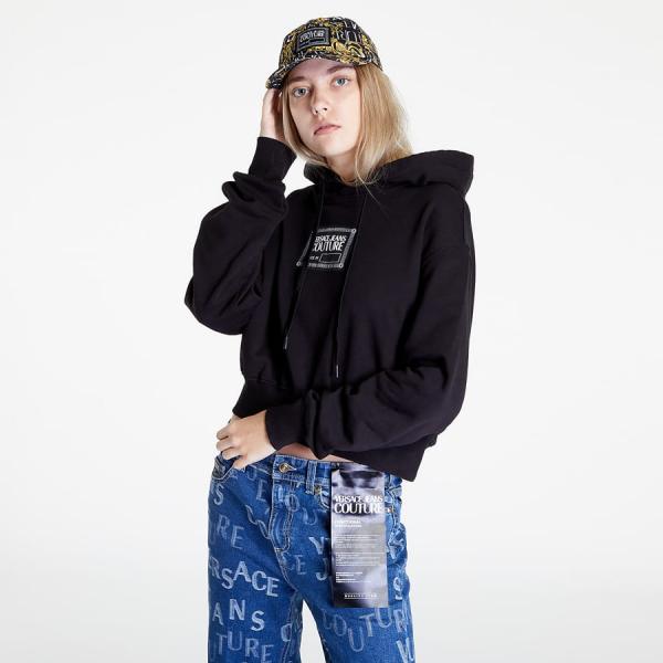 Versace Jeans Couture O Piece Nr Label Sweatshirt Black