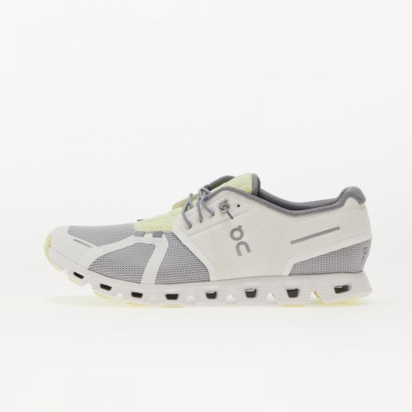 On M Cloud 5 Push Undyed-White/ Glacier