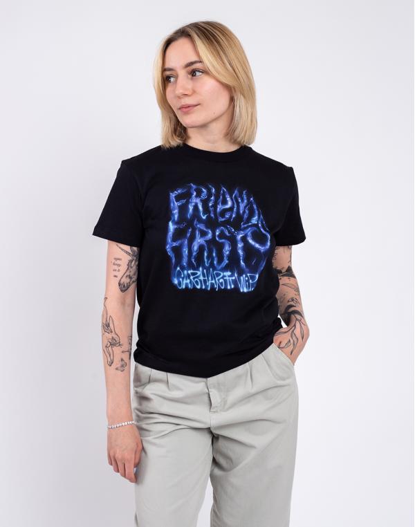 Tričko Carhartt WIP W´S/S Babybrush FF T-S Black