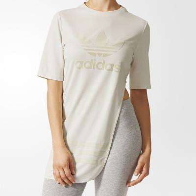 adidas Asymetric Tee White