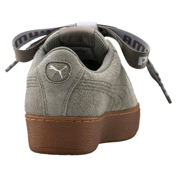 Dámské tenisky PUMA VIKKY PLATFORM Hnědá 36