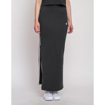 Sukně Adidas Originals 3STR Long Skirt Black