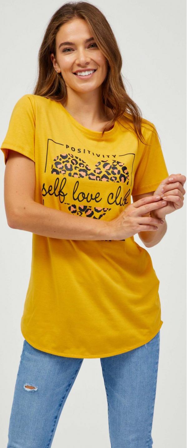 SAM 73 Dámské triko INATHI Žlutá