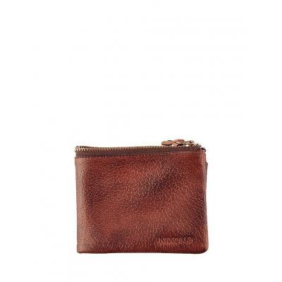 Peněženka Nixon Bayside Foldover Bi-Fold Brown