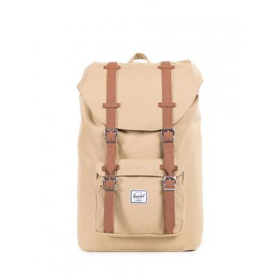 Batoh Herschel Supply Little America Mid-Volume Khaki/Tan Synthetic Leather