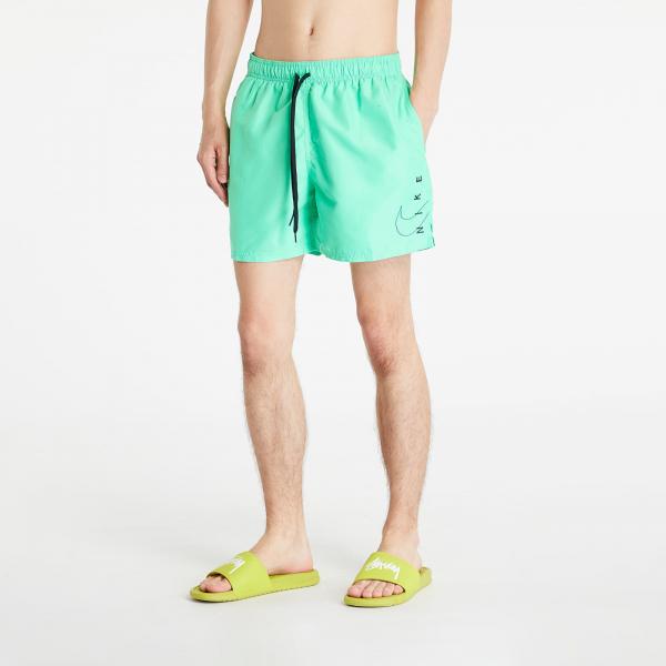 Plavky Nike Swoosh Break 5" Volley Short Electric Algae L