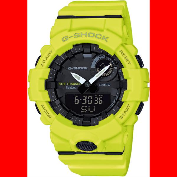 Hodinky Casio G-Shock GBA 800-9AER neon zelené