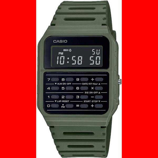 Hodinky Casio CA 53WF-3BEF Olive