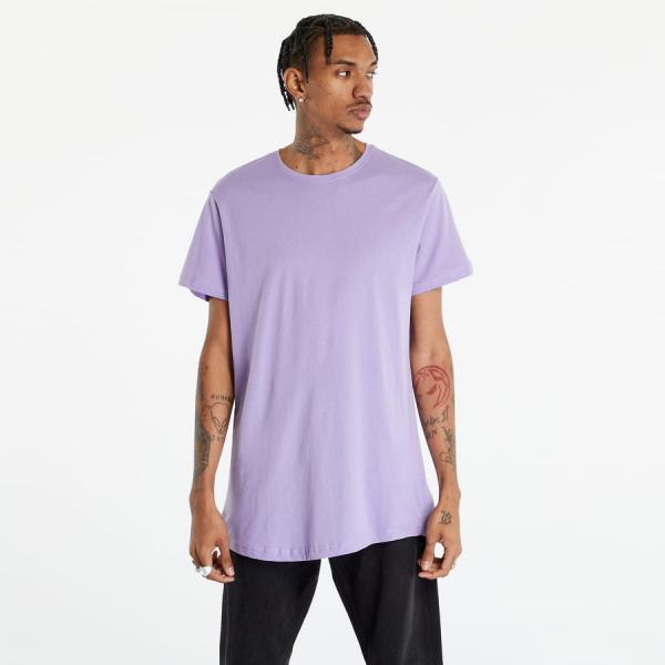 Urban Classics Shaped Long Tee Lavender