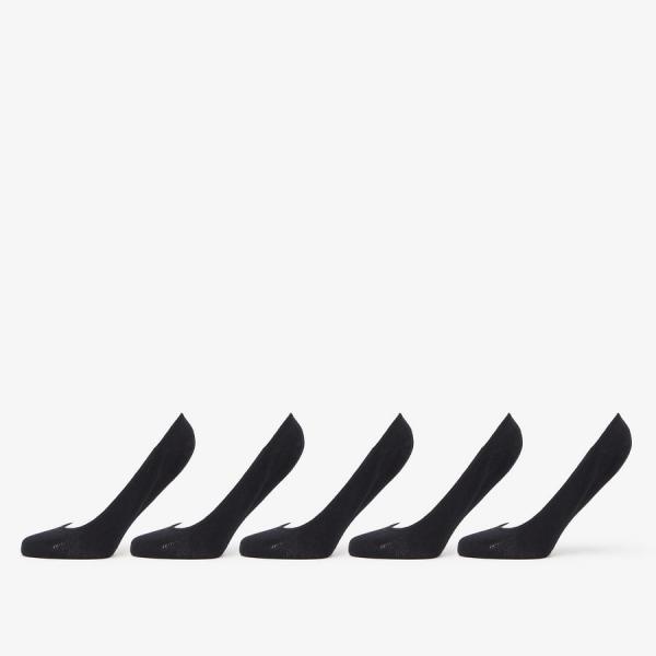 Ponožky Urban Classics Invisible Socks 5-Pack Black