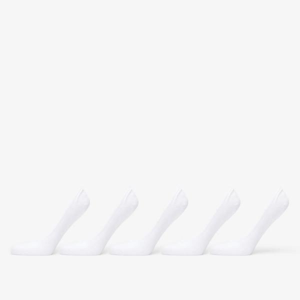 Ponožky Urban Classics Invisible Socks 5-Pack White