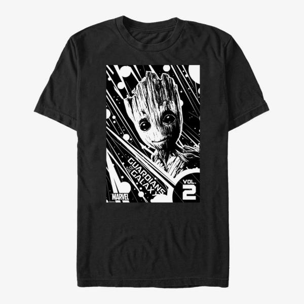 Tričko Merch Marvel GOTG Classic - Legendary Outlaw Unisex T-Shirt Black M