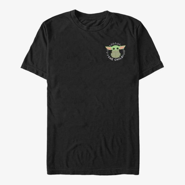 Queens Star Wars: The Mandalorian - The Child Unisex T-Shirt Black