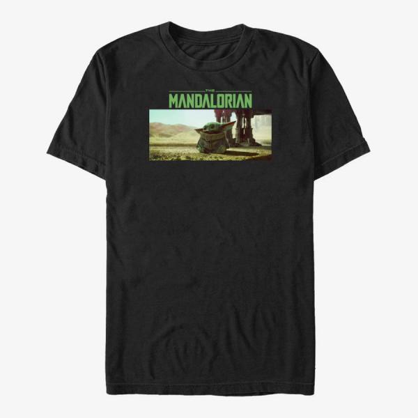 Tričko Merch Star Wars: The Mandalorian - Still Looking Unisex T-Shirt Black S