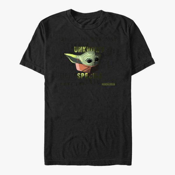 Queens Star Wars: The Mandalorian - Unknown Species Unisex T-Shirt Black