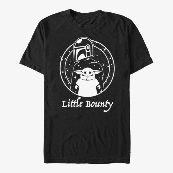 Queens Star Wars: The Mandalorian - Little Bounty Unisex T-Shirt Black