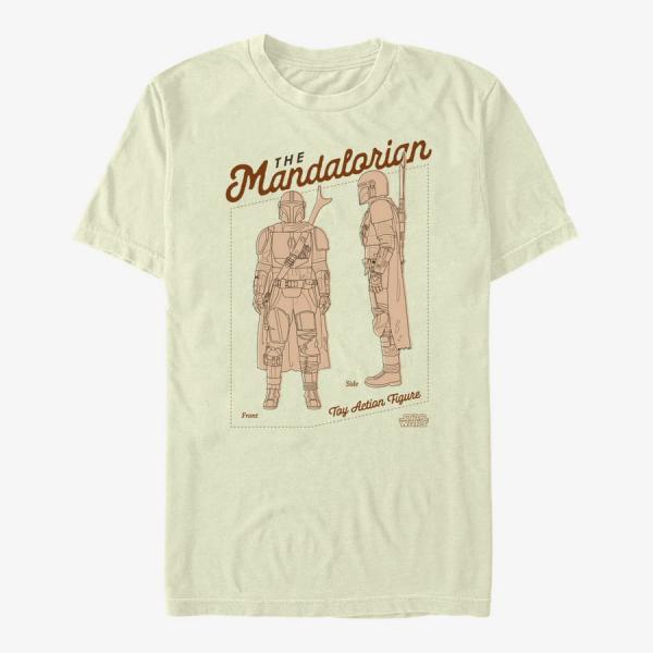Tričko Merch Star Wars: The Mandalorian - The Mandalorian Unisex T-Shirt Natural L