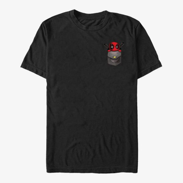 Tričko Merch Marvel Deadpool - Deadpool Cutie Pie Unisex T-Shirt Black XL