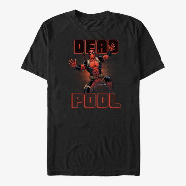 Tričko Merch Marvel Deadpool - DEADPOOL Unisex T-Shirt Black XXXL
