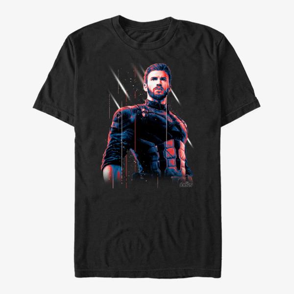 Tričko Merch Marvel Avengers: Infinity War - Old Soldier Unisex T-Shirt Black L