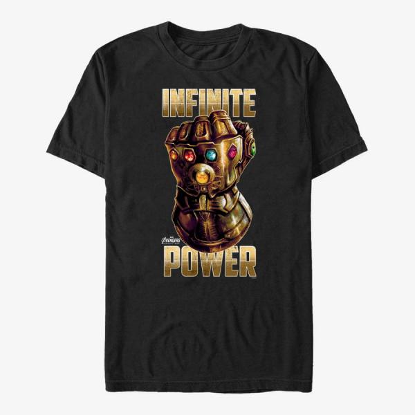Queens Marvel Avengers: Infinity War - Infinite Power Unisex T-Shirt Black