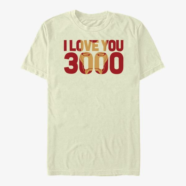 Tričko Merch Marvel Avengers Endgame - Love You 3000 Unisex T-Shirt Natural XXL