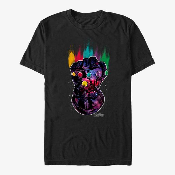 Queens Marvel Avengers: Infinity War - Gauntlet Unisex T-Shirt Black