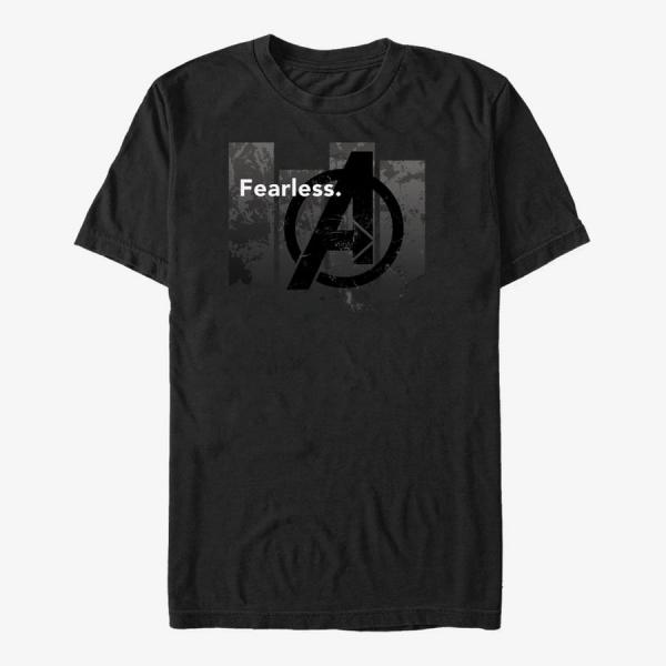 Tričko Merch Marvel Avengers Endgame - Fearless Unisex T-Shirt Black XXL