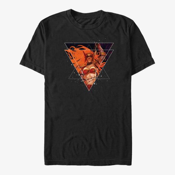 Tričko Merch Marvel GOTG 2 - Guard The Galaxy Unisex T-Shirt Black L