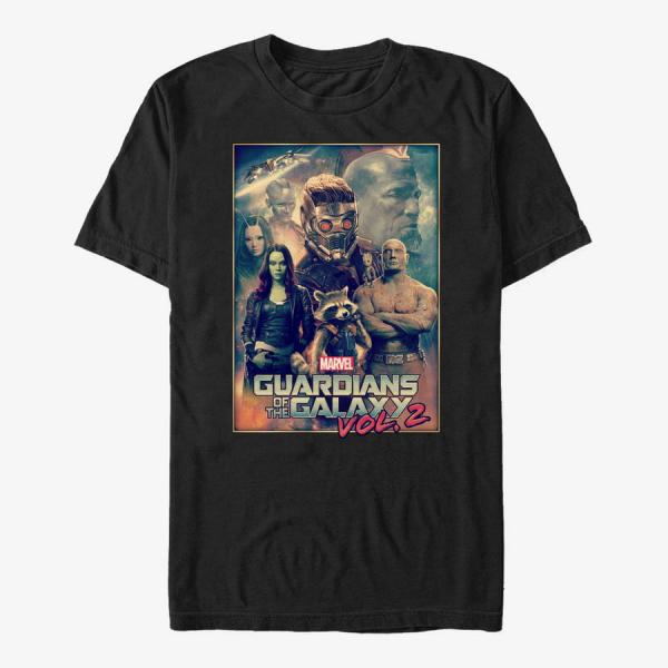 Queens Marvel GOTG Classic - Rocket Explosion Unisex T-Shirt Black