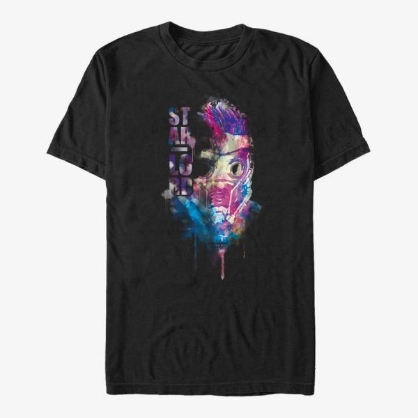 Queens Marvel GOTG Classic - Shocking Target Unisex T-Shirt Black