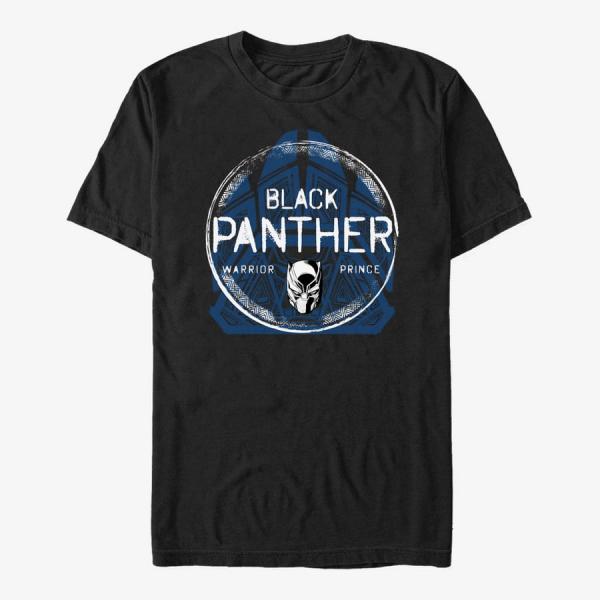 Queens Marvel Avengers Classic - Panther Patch Unisex T-Shirt Black