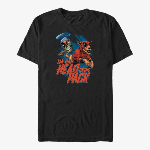 Queens Marvel Deadpool - Head Pack Unisex T-Shirt Black