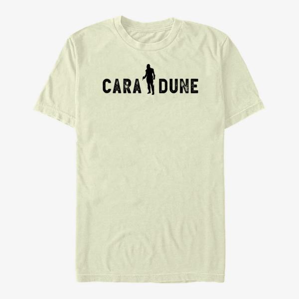 Tričko Merch Star Wars: The Mandalorian - Dune Shadow Unisex T-Shirt Natural XL