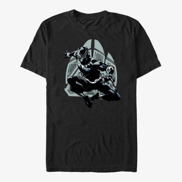 Tričko Merch Marvel Avengers Classic - Simple Paw Unisex T-Shirt Black S