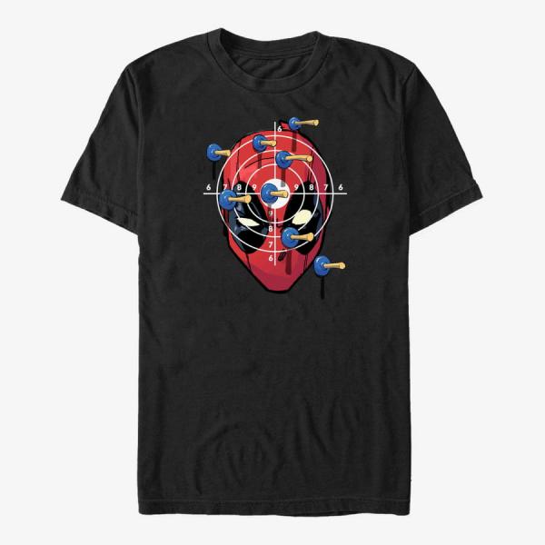 Tričko Merch Marvel Deadpool - Target Practice Unisex T-Shirt Black M