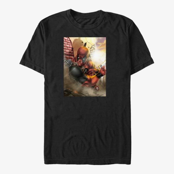 Tričko Merch Marvel Deadpool - Deadpool Unisex T-Shirt Black L